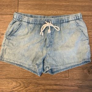 Aerie Chambray Shorts